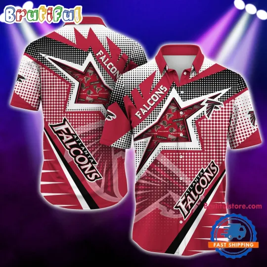 Discover football Atlanta Falconss Special Football Team Star Hawaiian Shirts