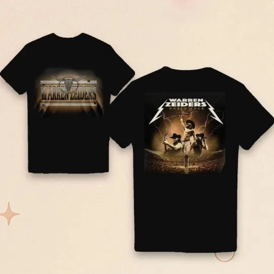 Discover Warren Zeiders 2026 World Tour Thunder Two Sided T-Shirt