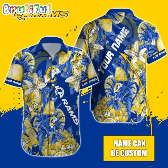 Discover Personalized football Los Angeles Ramss Hawaiian Shirt Special
