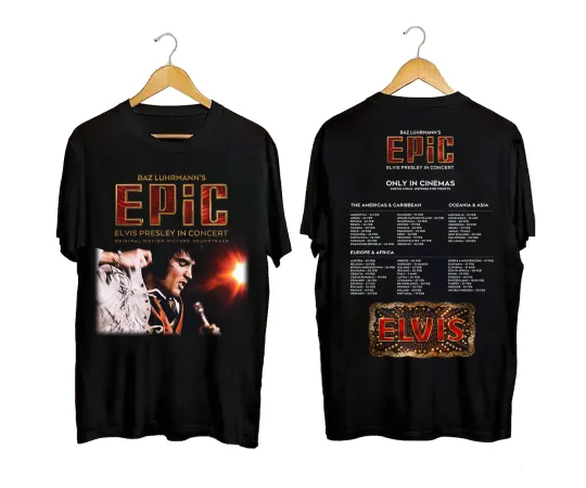 Elvis Presley 2026 Concert Tour Shirt