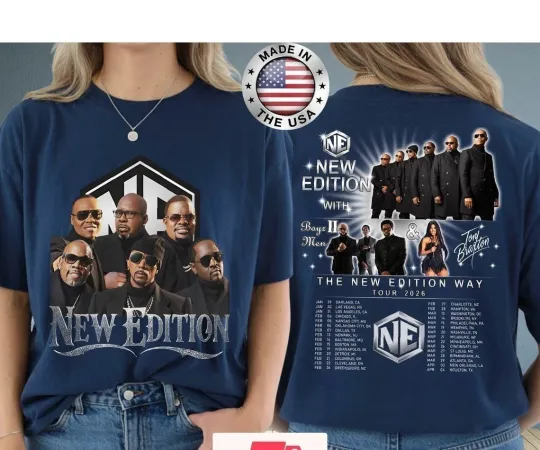 New Edition 2026 World Tour Two Sides T-Shirt