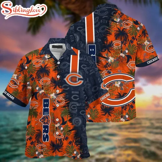 Discover Chicago Football Summer Hawaiian Shirt