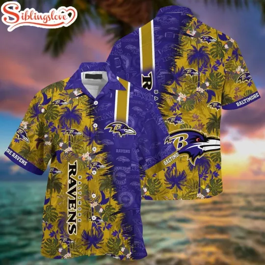 Discover Baltimore Football Summer Hawaiian Shirt