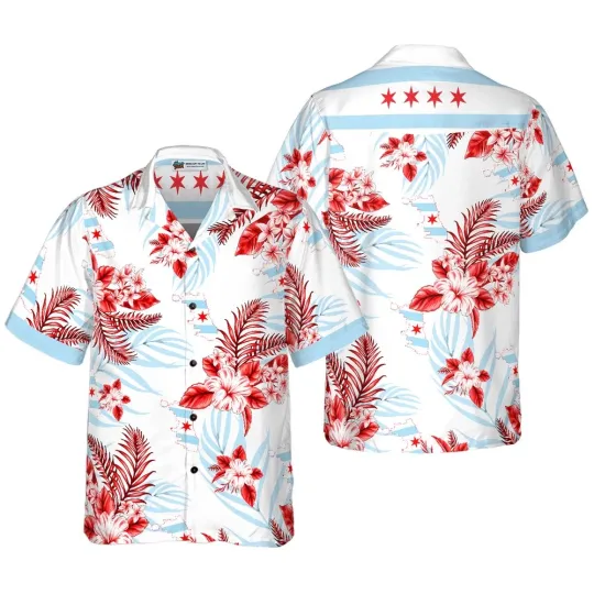 Discover Chicago Proud Hawaiian Shirt