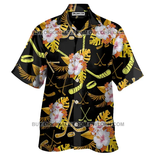 Discover Hockey Hawaiian Shirt 1