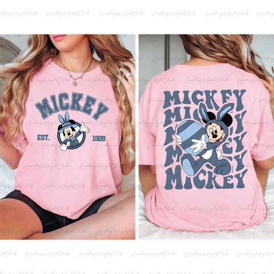 Discover Mickey Easter Bunny 2 Sided Shirt, Disney Mickey Easter Day Egg Shirt, Mickey Happy Easter Family Matching, WDW Spring Holiday Shirt, BYA228