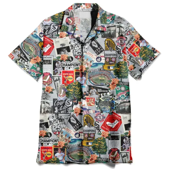 Discover Chicago White Soxs Where the Sun Meets Vintage Dreams Hawaiian Shirt Ow