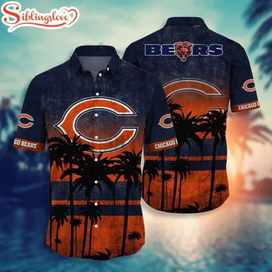Discover Chicago Bearss football Team Hawaiian Shir