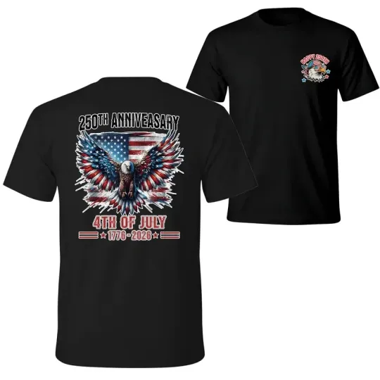 Discover New America 250th Anniversary Shirt – 4th of July 1776–2026 Eagle & American