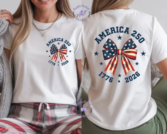 Discover Celebrate 250th Anniversary America 1776-2026 T-Shirts