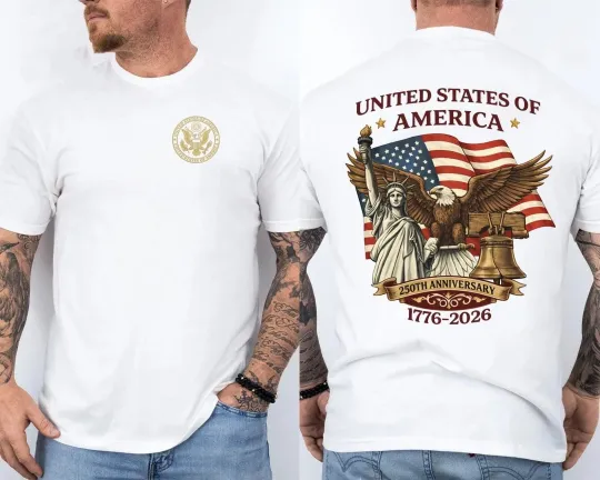 Discover 250 Years 1776–2026 T Shirt – Usa 250th Anniversary Patriotic T-Shirt