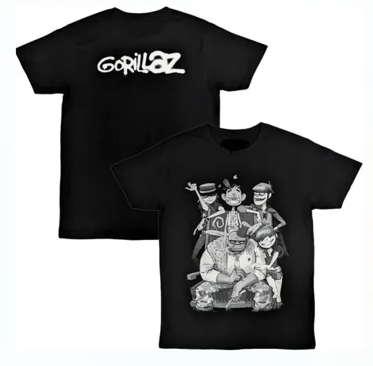 Discover Gorillaz 2026 Tour Unisex T-Shirt