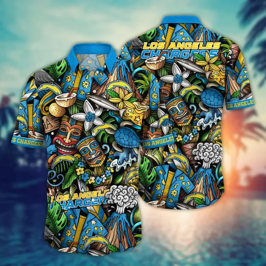 Discover Los Angeles Chargerss Tiki Island Hawaiian, Gift For Friends