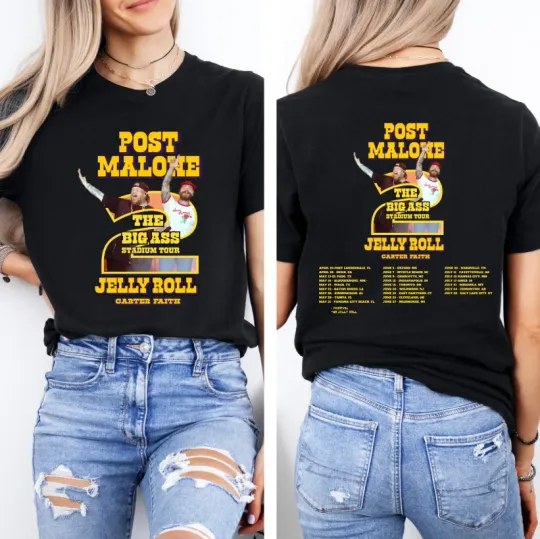 Country Rap Stadium Tour 2026 Fan Shirt