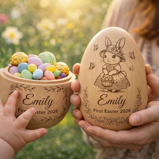 Explore Fillable Wooden Easter Eggs