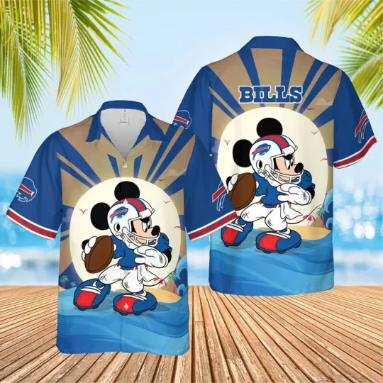 Discover Buffalo Bills Mickey Mouse Beach Adventure Hawa, Gift For Fans, Gift For Friends