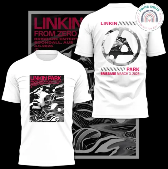 Linkin Park Australia Tour 2026 Special Edition T-Shirt
