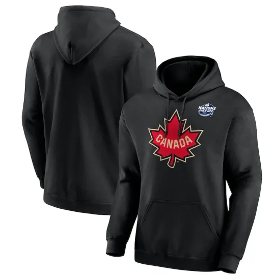 Discover Men's Canada 2025 4 Nations Face-Off Fleece Pullover Hoodie