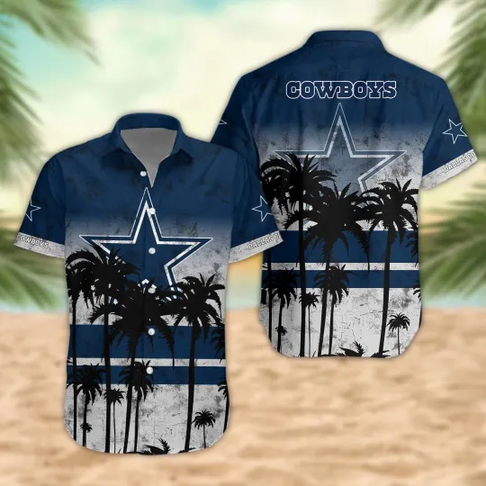 Discover Dallas Cowboyss Desert Sunset Aloha Hawaiian Shirt For Summer Vacation