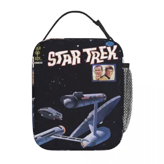 Discover Stars Treks Original Series U.S.S. Enterprise Product Insulated Lunch Tote Bag