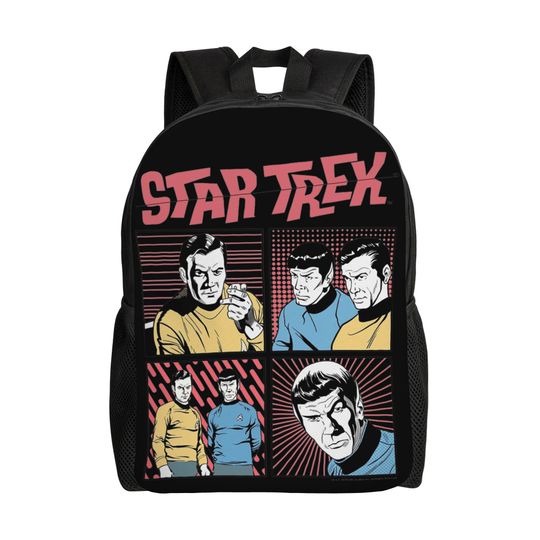 Discover Stars Treks Vintage Comic Pop Fashion Backpack