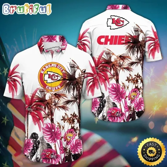 Discover Kansas City Football Chiefss Team Hawaiian Shirt Button Down Unisex