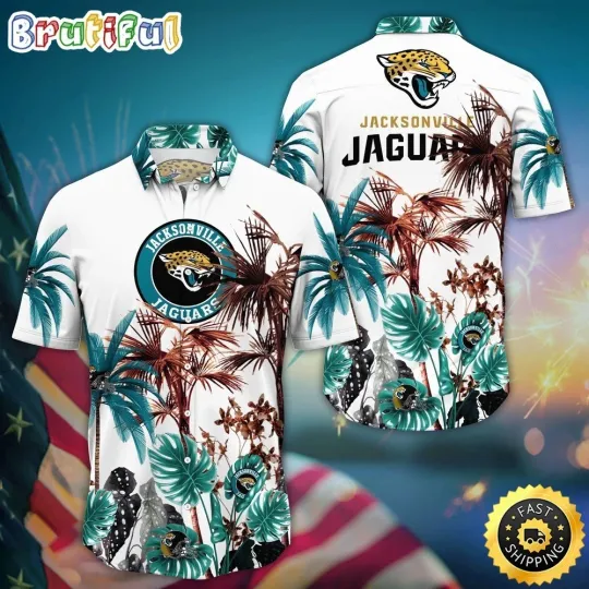 Discover Jacksonville Football Jaguarss Team Hawaiian Shirt Button Down