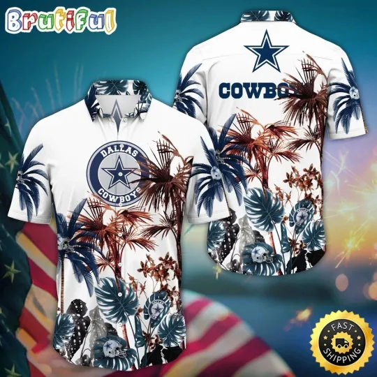 Discover Dallas Football Cowboyss Team Hawaiian Shirt Button Down Unisex