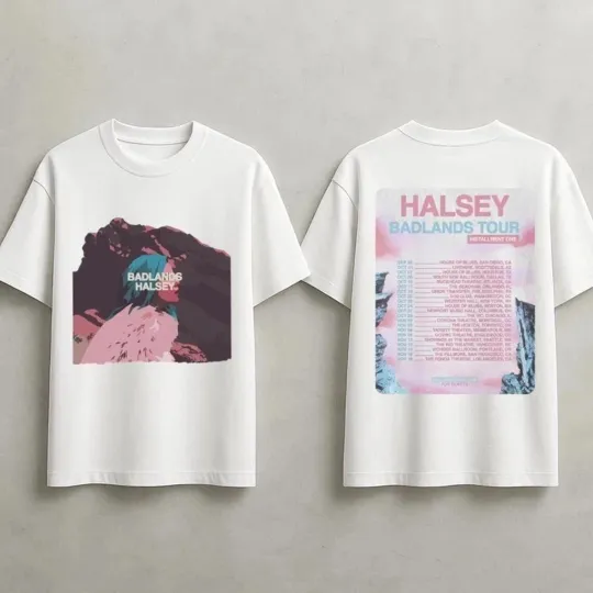 Discover Halsey 2026 Tour Concert Unisex T-Shirt Music Fan Size S-5XL GC4847