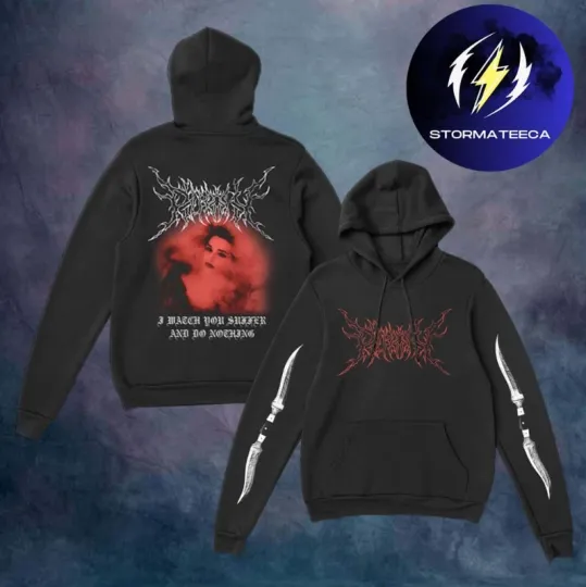 Discover Im Poppy Merch Constantly Nowhere UK EU Tour 2026 Suffer Unisex Hoodie