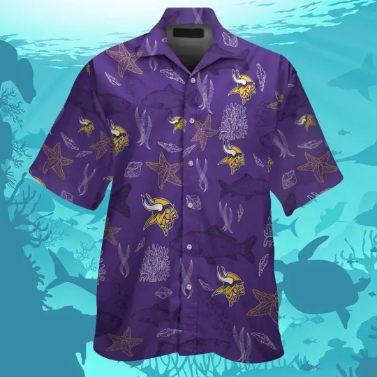 Discover Minnesota Football Short Sleeve Button Up Tropical Hawaiian Shirt VER06