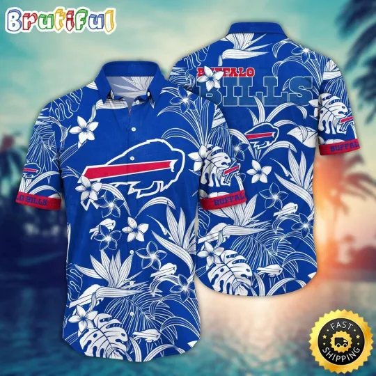 Discover Buffalo Football Hawaiian Shirt Flower Vacation Mood Shirt
