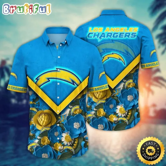 Discover football Los Angeles Hawaiian Shirt Flower Summer Ready Shirt