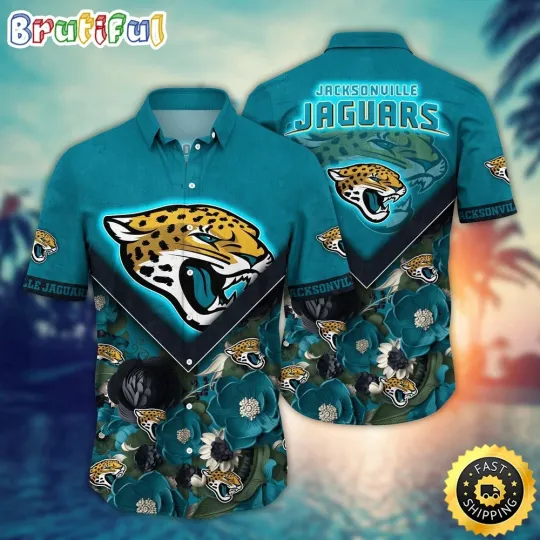 football Jacksonville Hawaiian Shirt Flower Summer Ready Shirt