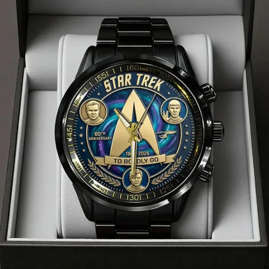 Discover startrek2020 60th Anniversary Black Stainless Steel