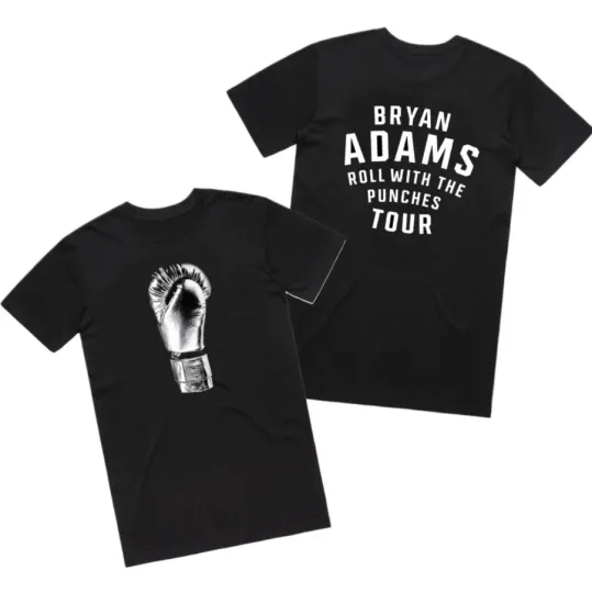 Discover Bryan Adams Roll With The Punches Tour 2026 Unisex T-Shirt