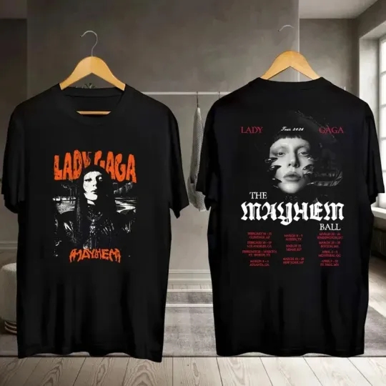 Discover Ld ga The Mayhem Ball Tour 2026 T-Shirt