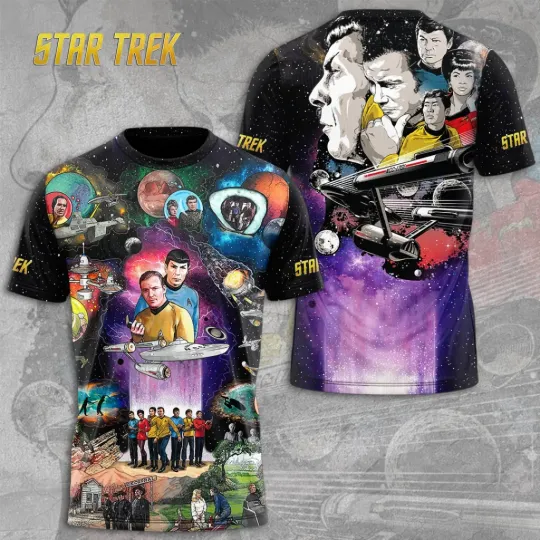 Discover startrek2020 60th Anniversary 3D Apparel Shirt