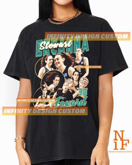 Discover Breanna Stewart Vintage 90s Graphic Tee