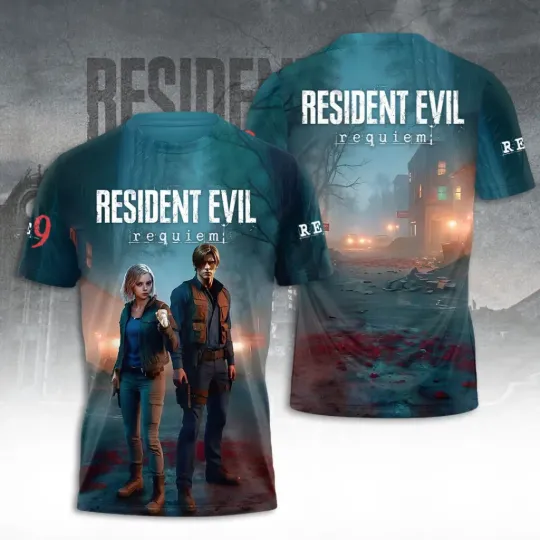 Discover Evil Requiem 3D Apparel Tshirt