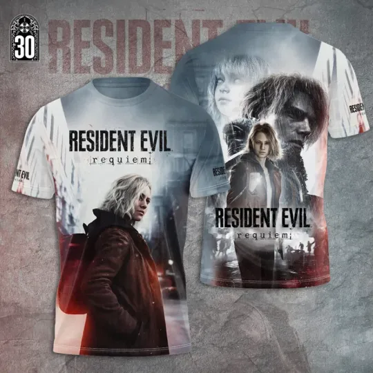 Discover Evil Requiem 3D Apparel Tshirt