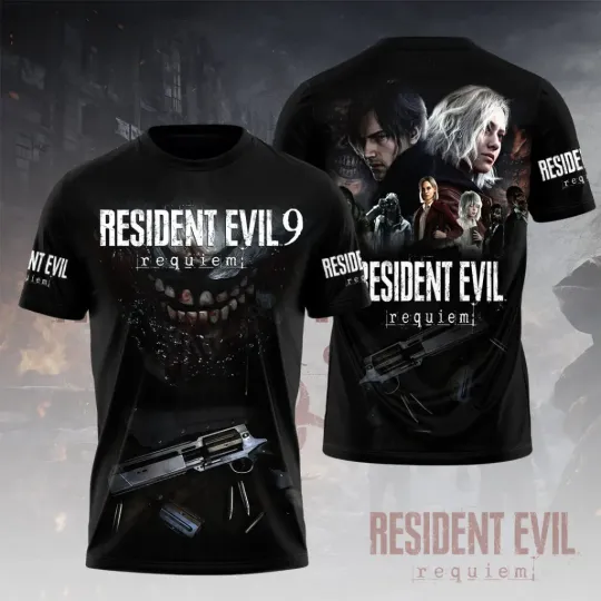 Discover Resident Evil Requiem 3D Apparel 3D Shirt