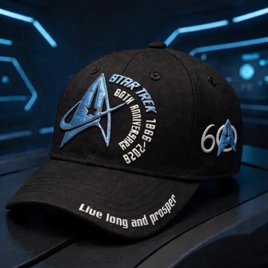 Discover startrek2020 60th Anniversary Printed Cap