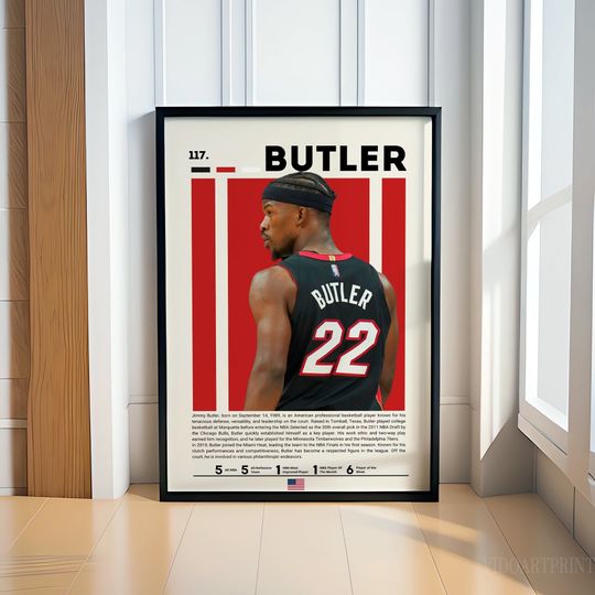 Discover Jimmy Butler Poster, Basketball Poster, Miami Heat Poster, Motivational Poster, Fitness Poster, Man Cave Art, Gift For Him