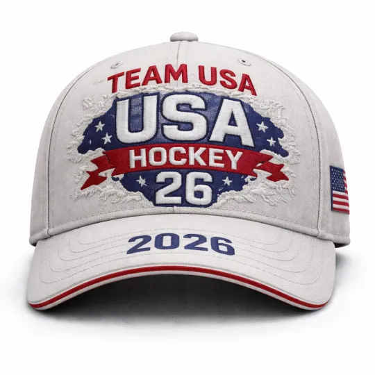 Discover USA Hockey 2026 Olympic Gold Medals Classic Cap