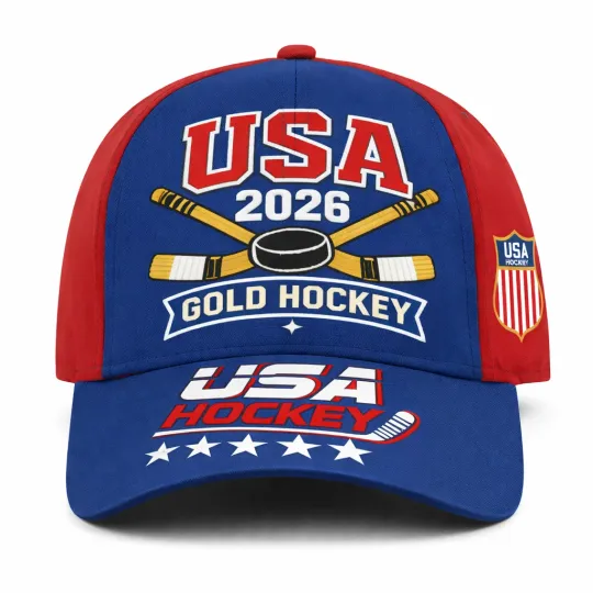 Discover USA Hockey 2026 Olympic Gold Medals Classic Cap