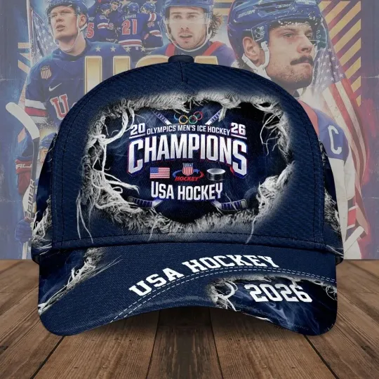 USA Hockey 2026 Winter Olympics Gold Medal Classic Cap