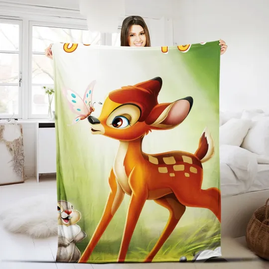 Disney Bambi Blanket, Disney Bambi Blanket, Disney Bambi