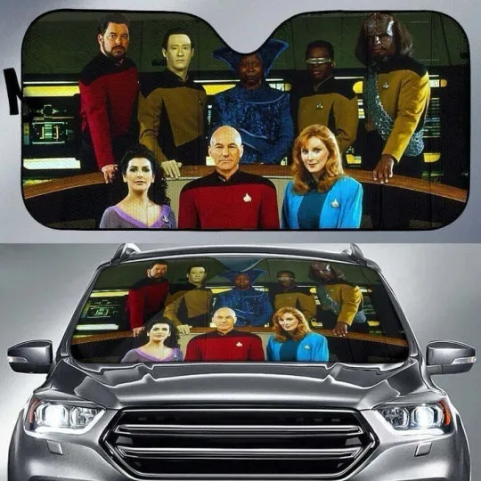 Discover startrek2020 All-Star Crew Car Window Sun Shade