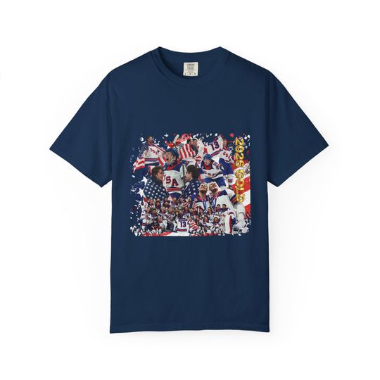 Discover USA Mens Olympic Hockey T-shirt | World Champions EST. 2026